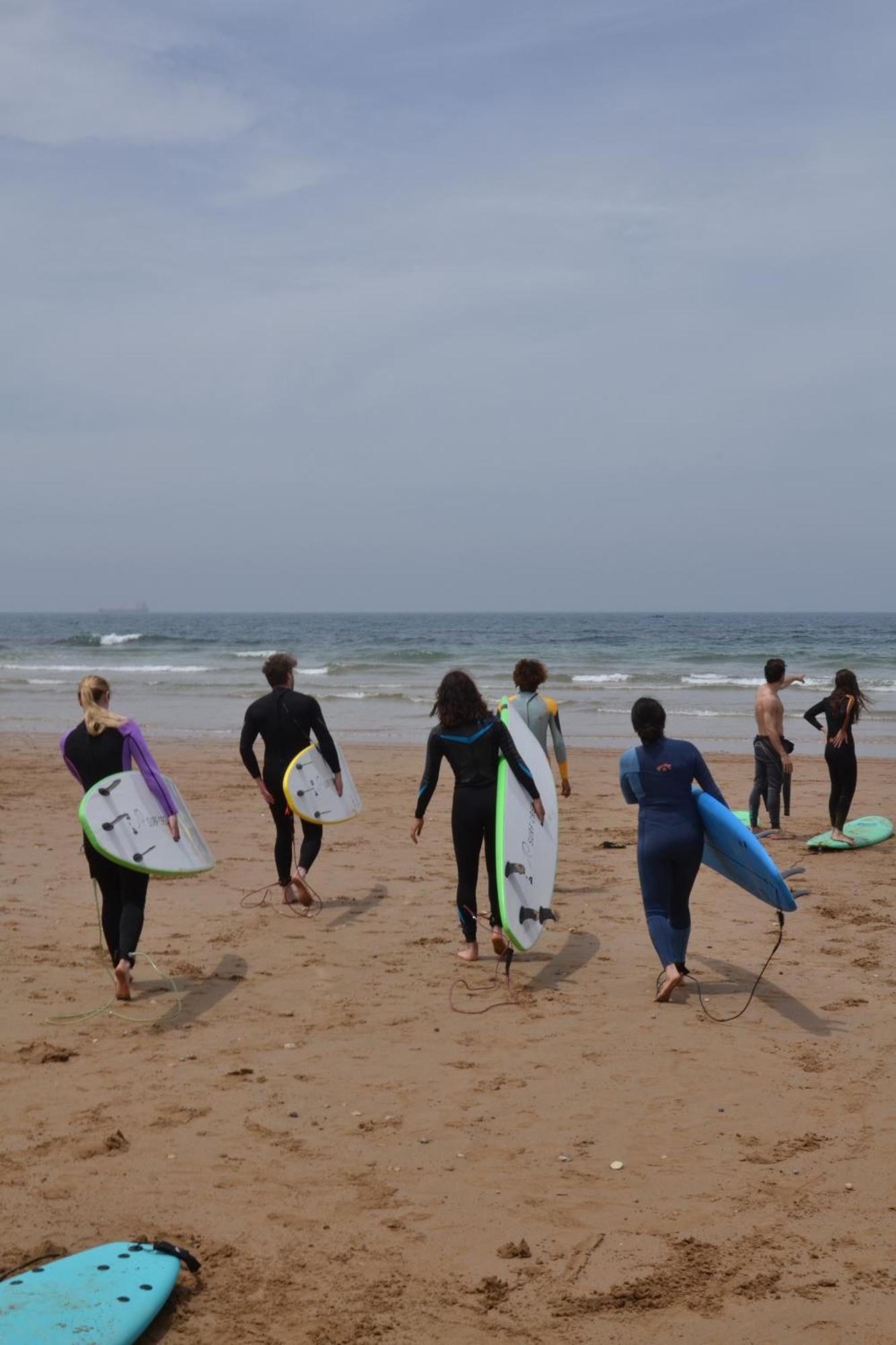 Playa Del Sol Surf House Hostel Tamraght ภายนอก รูปภาพ